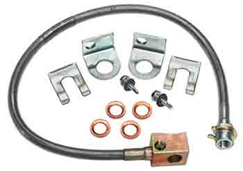 Superlift Bullet Proof Brake Hoses Fits 1997-2006 Jeep Wrangler TJ