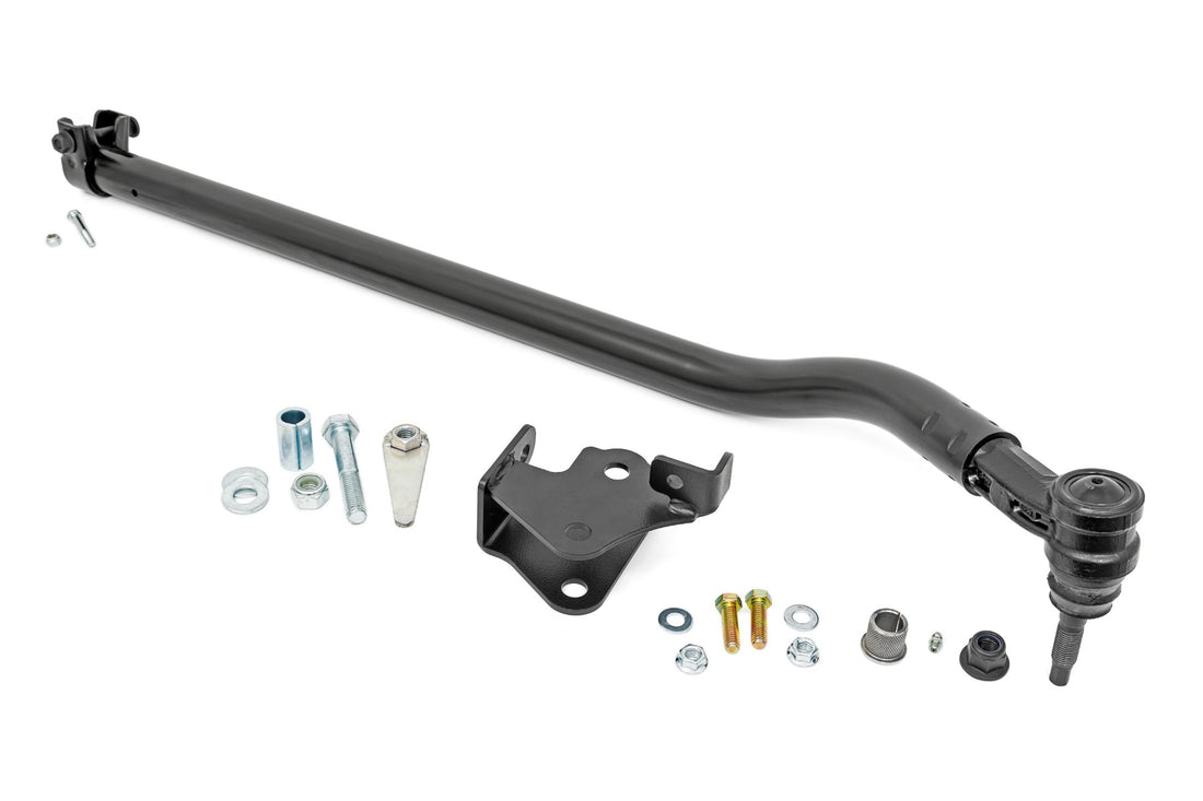 Rough Country High Steer Kit | Jeep Wrangler JL (21-26)/Wrangler Unlimited (18-26) - Drag Link + Track Bar Bracket (Gladiator JT)