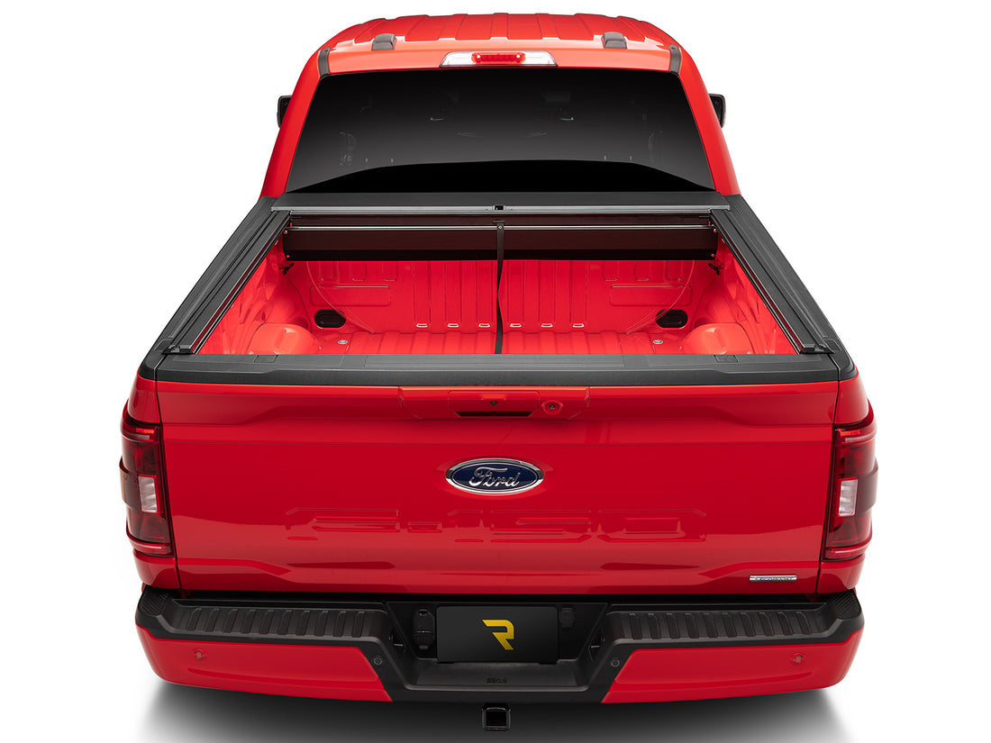 RealTruck Roll-N-Lock M-Series XT Manual Retractable Tonneau Cover w/ T-Slot Rails 580M-XT