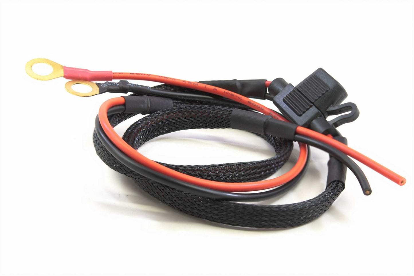 Fuse Box Harness: O-Ring Terminals (12V +/-) - Trucks R Us