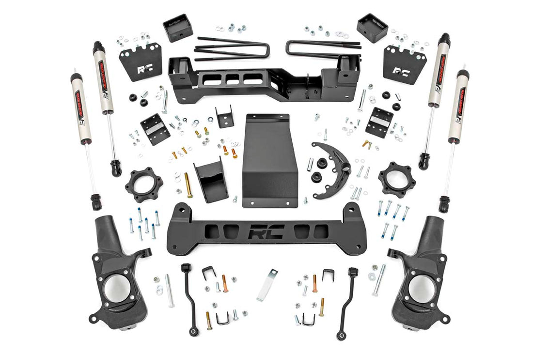 Rough Country 6 Inch Lift Kit | Chevy Silverado & GMC Sierra 2500HD 4WD (2001-2010) - V2 Monotube