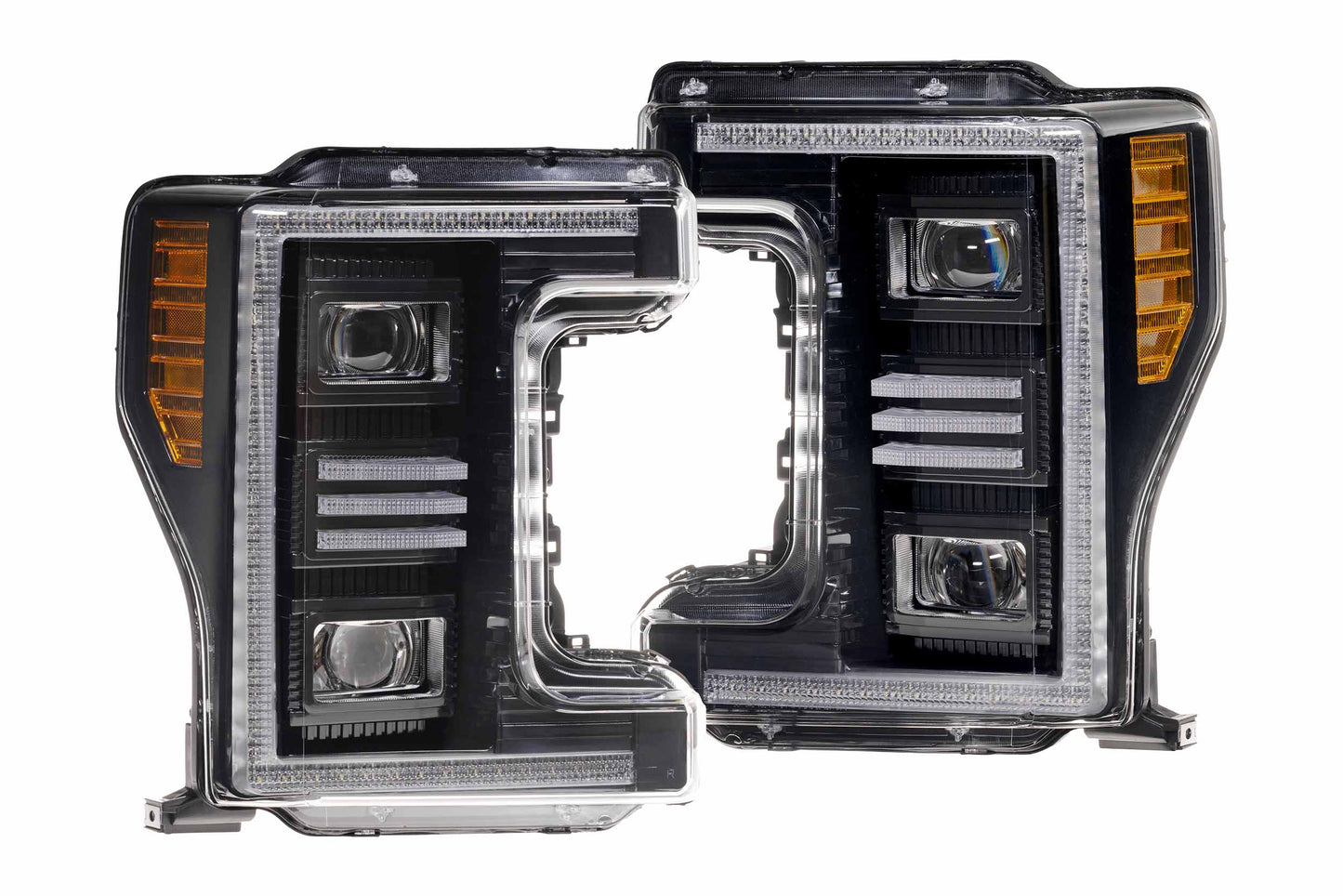 XB Hybrid LED Headlights: Ford Super Duty (17-19 / Set) - Trucks R Us