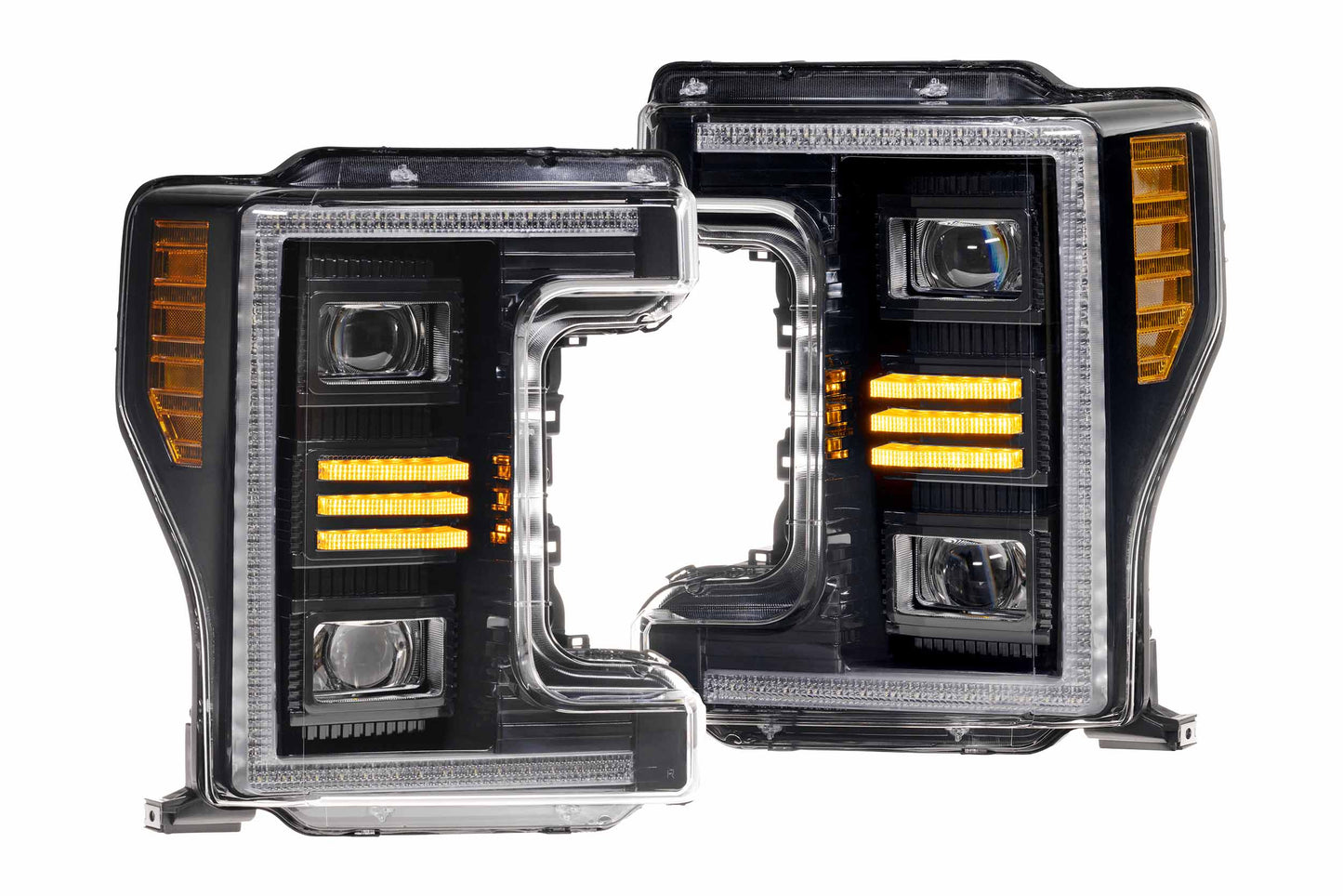 XB Hybrid LED Headlights: Ford Super Duty (17-19 / Set) - Trucks R Us