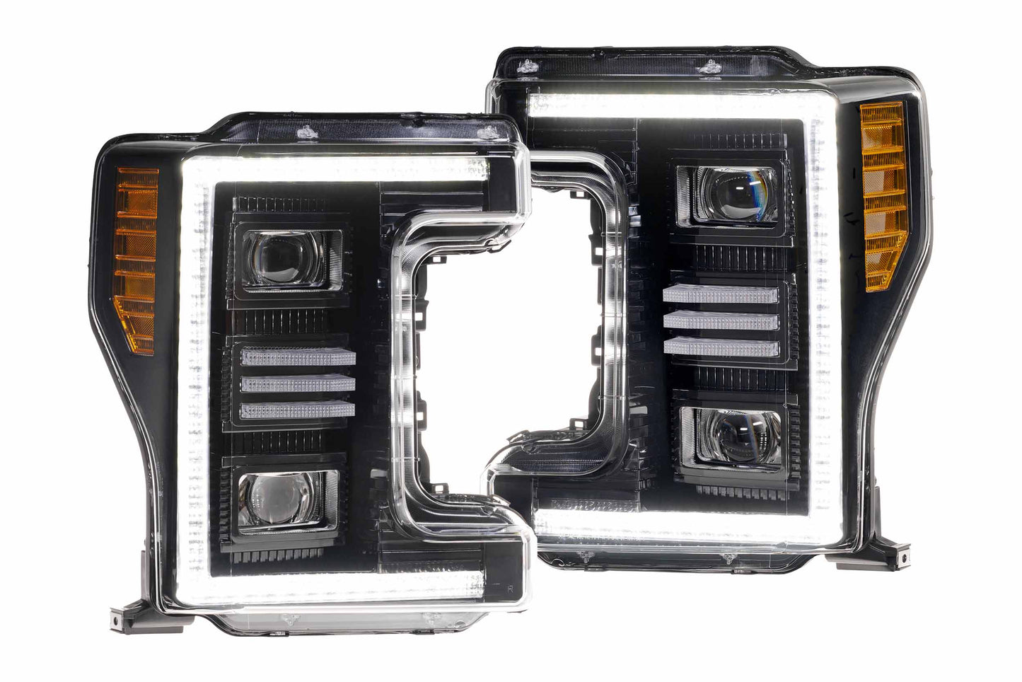 XB Hybrid LED Headlights: Ford Super Duty (17-19 / Set) - Trucks R Us