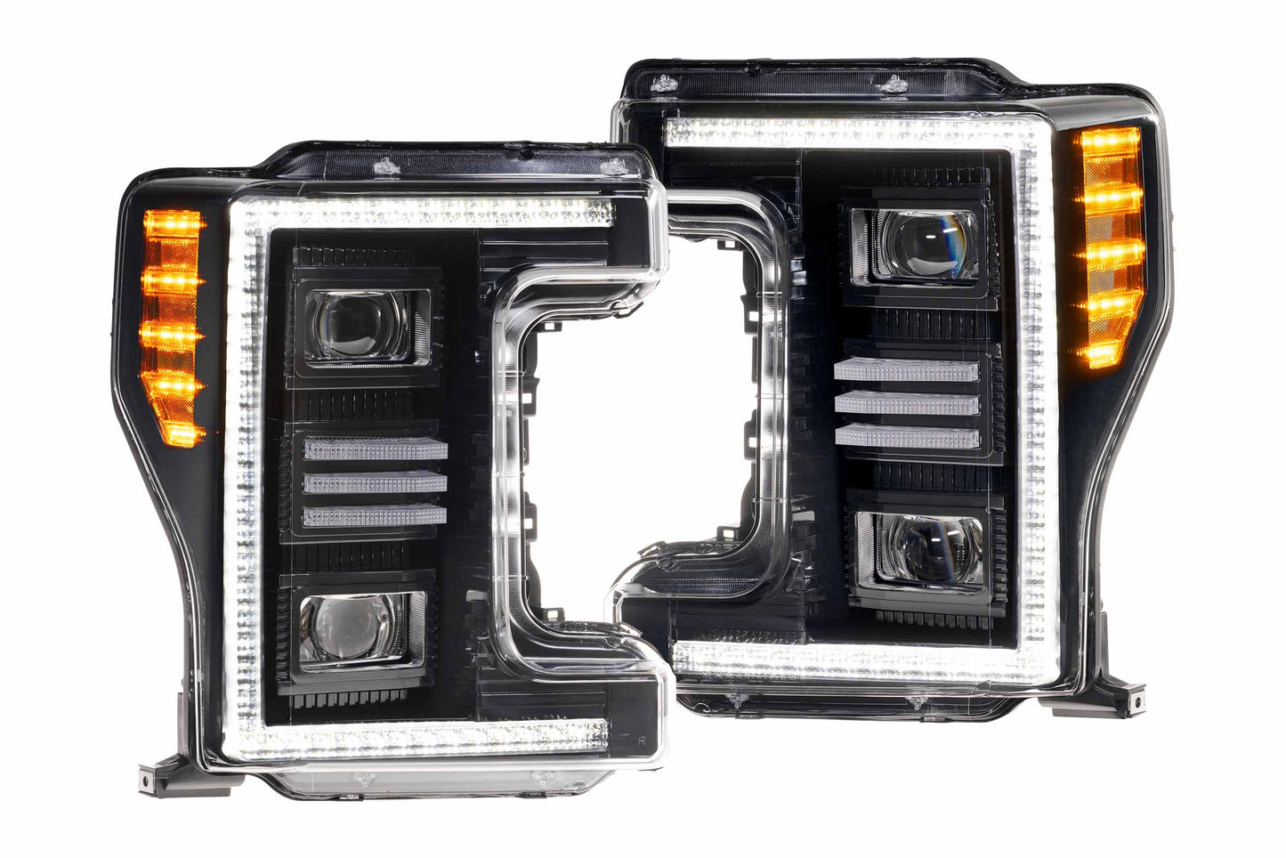 XB Hybrid LED Headlights: Ford Super Duty (17-19 / Set) - Trucks R Us
