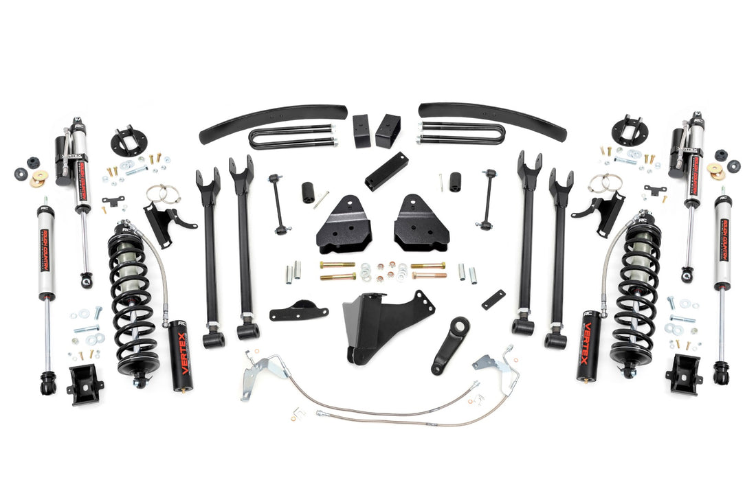 Rough Country 6 Inch Lift Kit | Ford F-250/F-350 Super Duty (08-10) - Gas / Vertex Reservoir Shocks