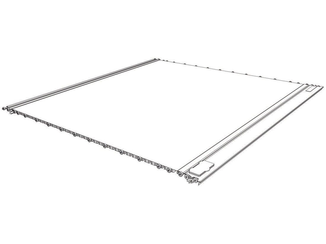 Retrax Replacement RetraxPRO Aluminum Rolling Cover Fits 2019-2025 Ram 1500, 5'7" Bed