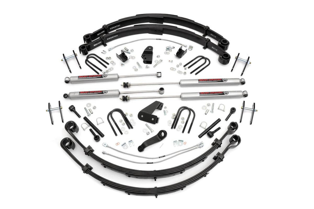 Rough Country 6 Inch Lift Kit | Jeep Wrangler YJ 4WD (1987-1995) - Manual
