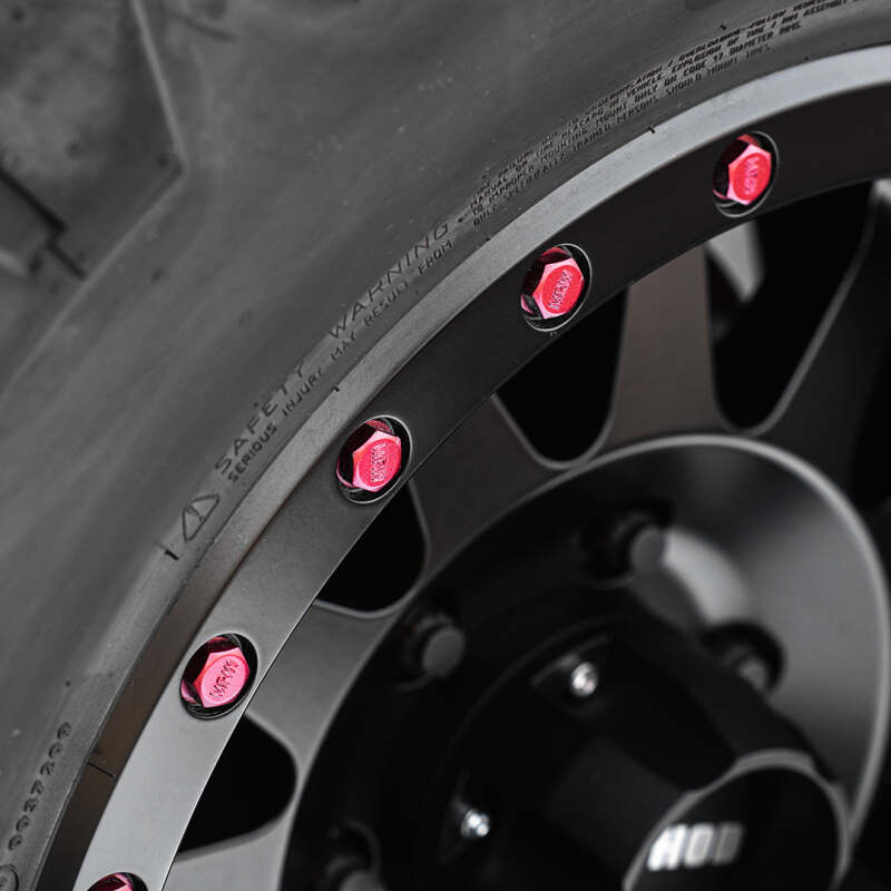 method wheels-bt-bolt matte red kit