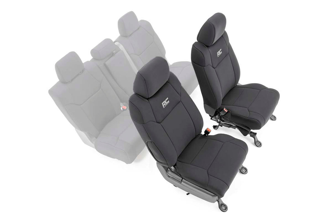 Rough Country Seat Covers | Toyota Tundra 2WD/4WD (2014-2021) - First Row