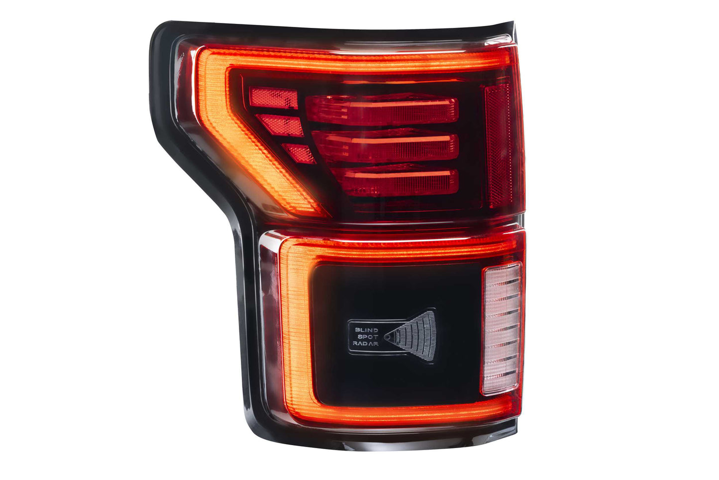 XB LED Tail Lights: Ford F-150 (15-20 / Red Lens / Set) - Trucks R Us