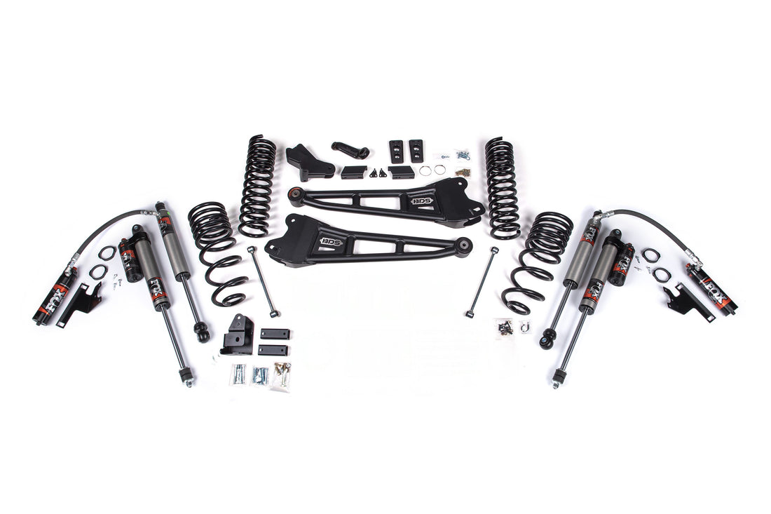 BDS Suspension 4 Inch Lift Kit w/ Radius Arm | Ram 2500 (2025) 4WD | Diesel