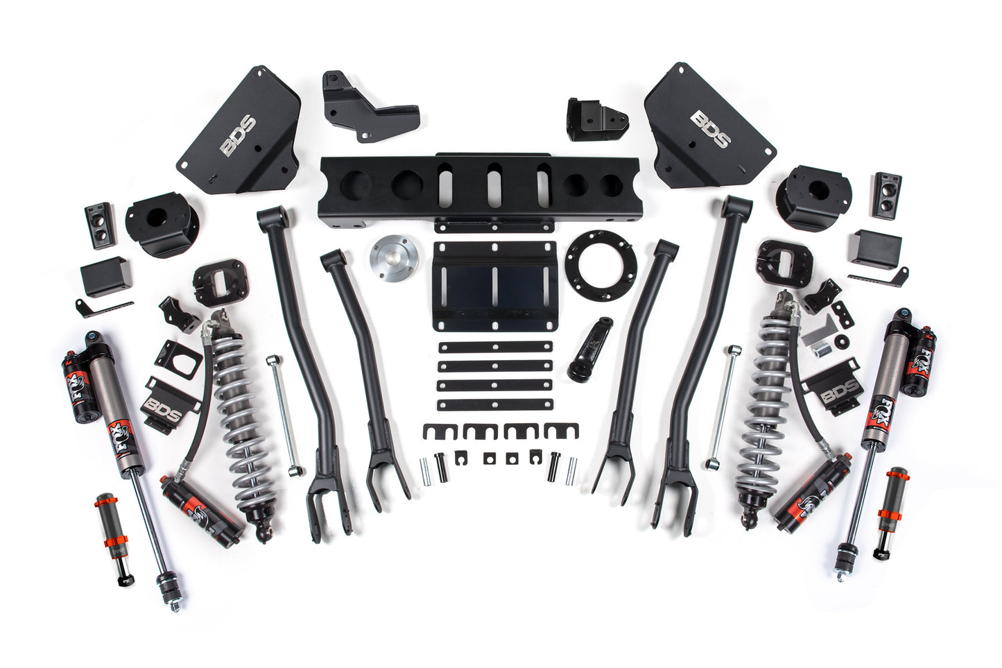 BDS Suspension 6 Inch Lift Kit w/ 4-Link | FOX 2.5 Coil-Over Conversion - Performance Elite | Ram 2500 (14-18) 4WD | Diesel