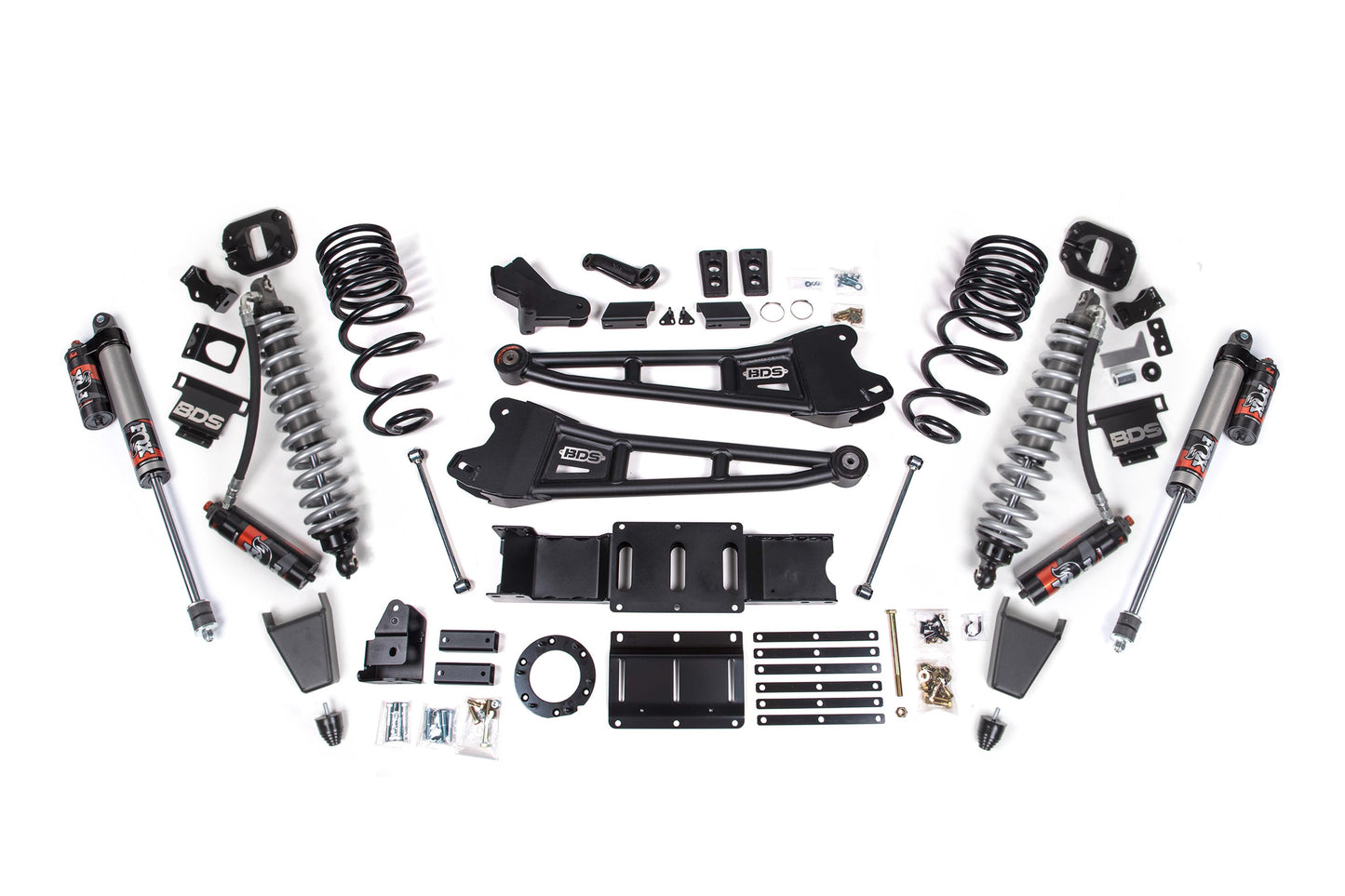 BDS Suspension 4 Inch Lift Kit w/ Radius Arm | FOX 2.5 Coil-Over Conversion - Performance Elite | Ram 2500 (19-24) 4WD | Diesel