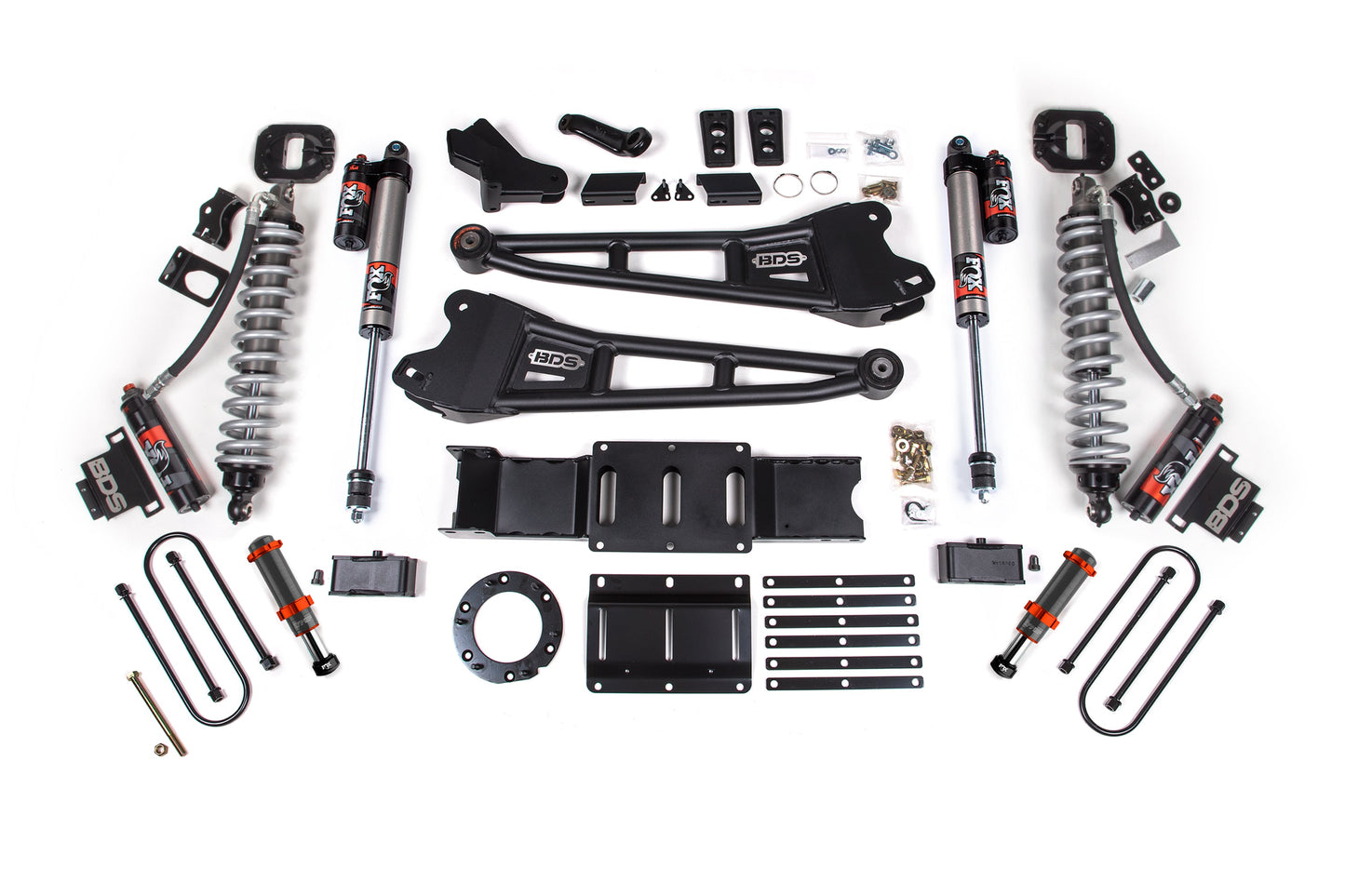 BDS Suspension 6 Inch Lift Kit w/ Radius Arm | FOX 2.5 Coil-Over Conversion - Performance Elite | Ram 3500 (19-24) 4WD | Diesel
