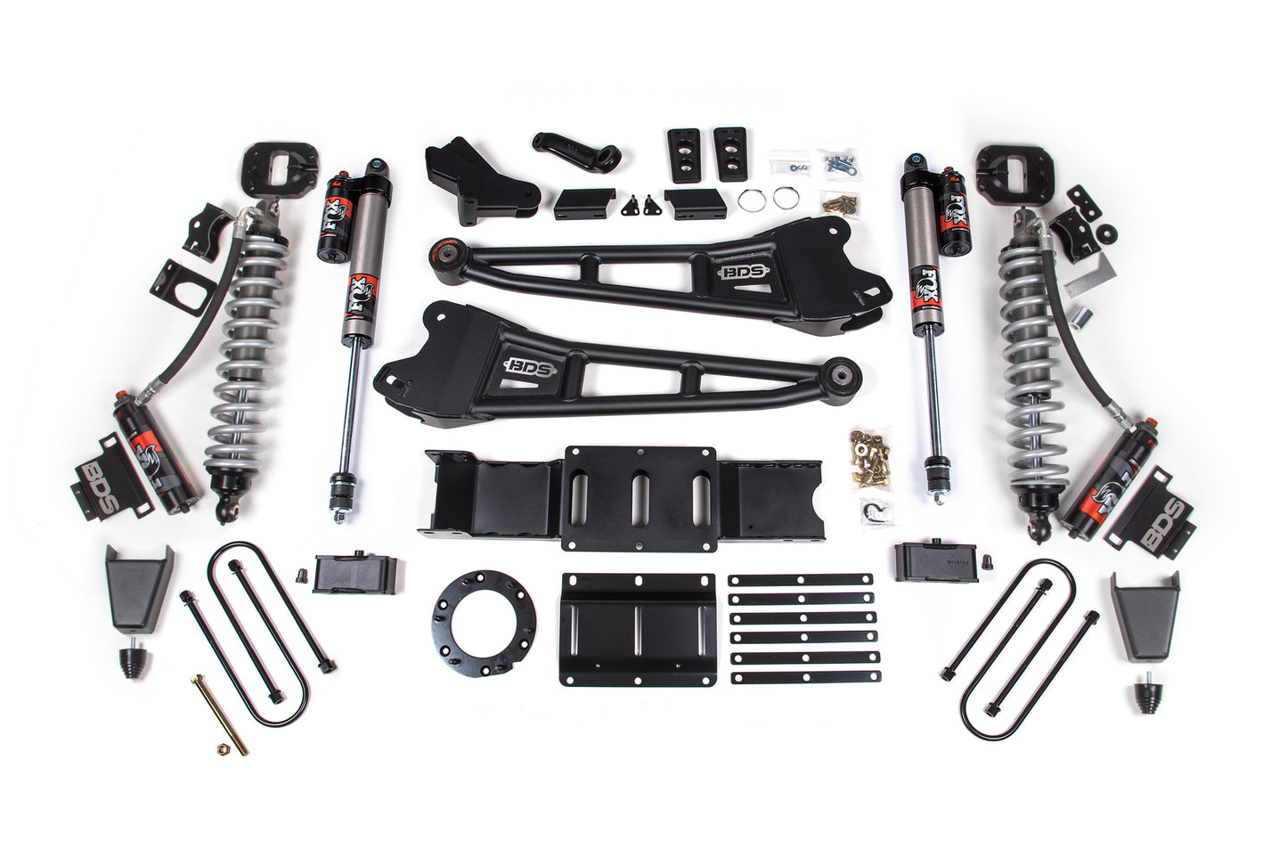 BDS Suspension 6 Inch Lift Kit w/ Radius Arm | FOX 2.5 Coil-Over Conversion - Performance Elite | Ram 3500 (19-24) 4WD | Diesel