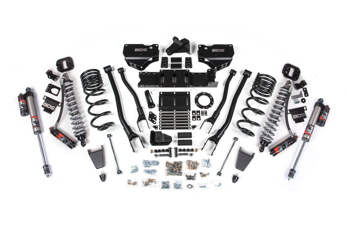 BDS Suspension 6 Inch Lift Kit w/ 4-Link | FOX 2.5 Coil-Over Conversion - Performance Elite | Ram 2500 (19-24) 4WD | Diesel