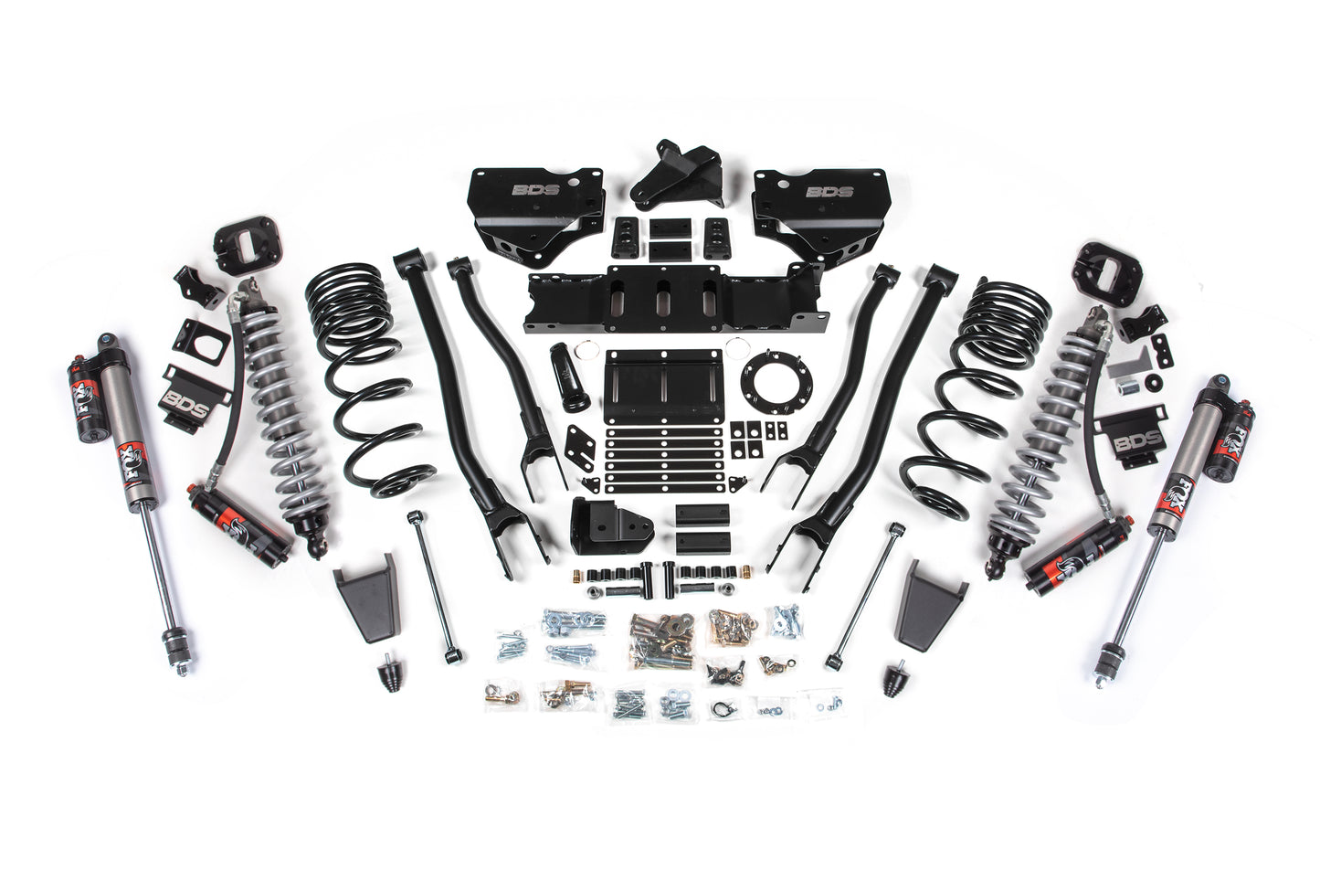 BDS Suspension 6 Inch Lift Kit w/ 4-Link | FOX 2.5 Coil-Over Conversion - Performance Elite | Ram 2500 (19-24) 4WD | Diesel
