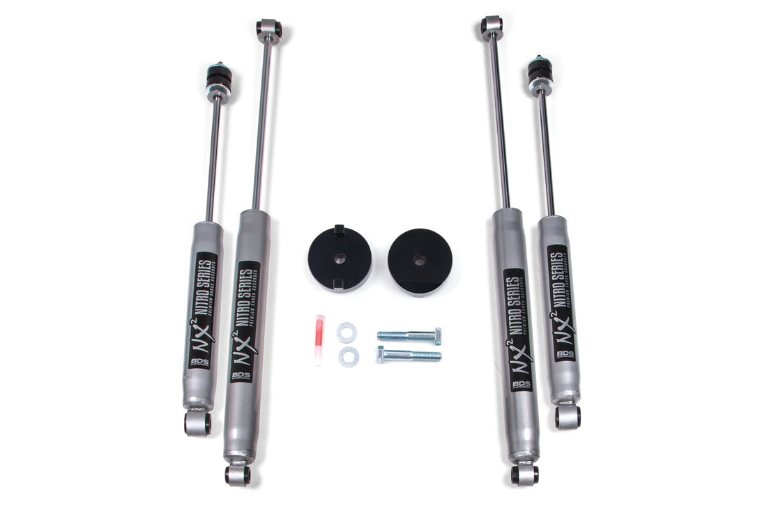 BDS Suspension 1 Inch Leveling Kit | Coil Spacer | Ford F250/F350 Super Duty (17-19) 4WD