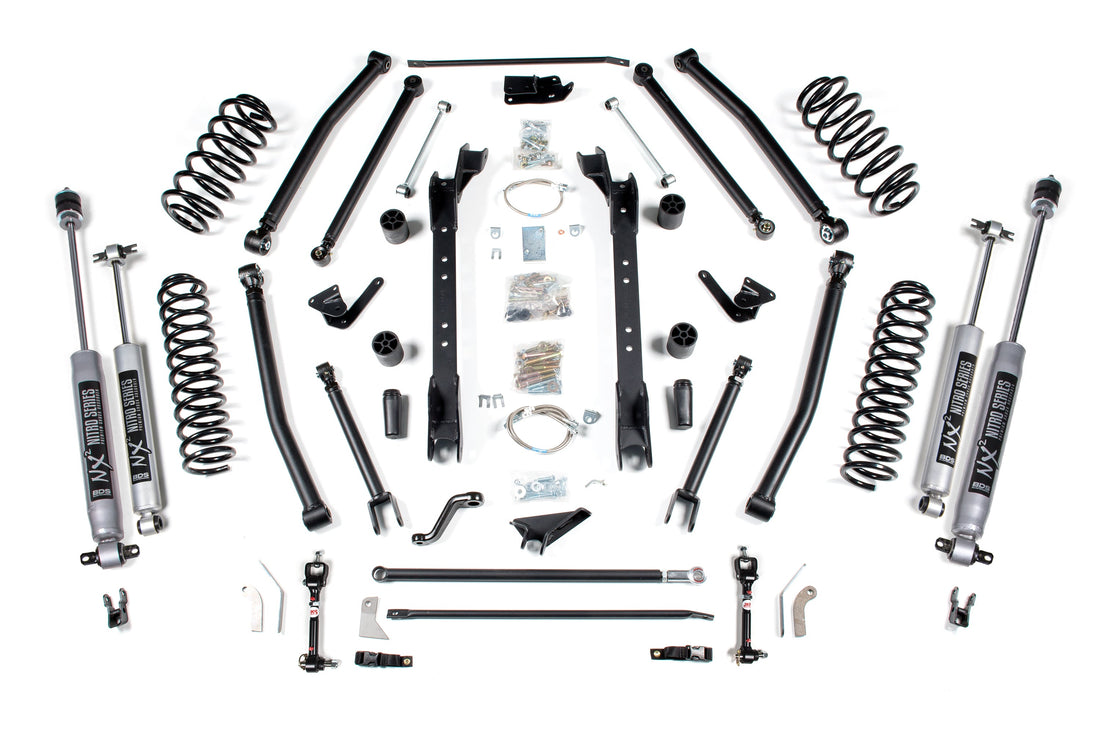BDS Suspension 6.5 inch long arm lift kit | Jeep Wrangler TJ and TJ Rubicon | 1997-2006