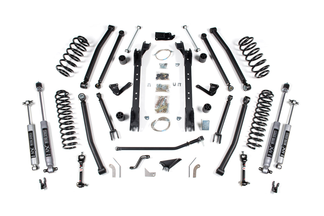 BDS Suspension 4.5 Inch Lift Kit - Long Arm Conversion | Jeep Wrangler TJ (97-06)