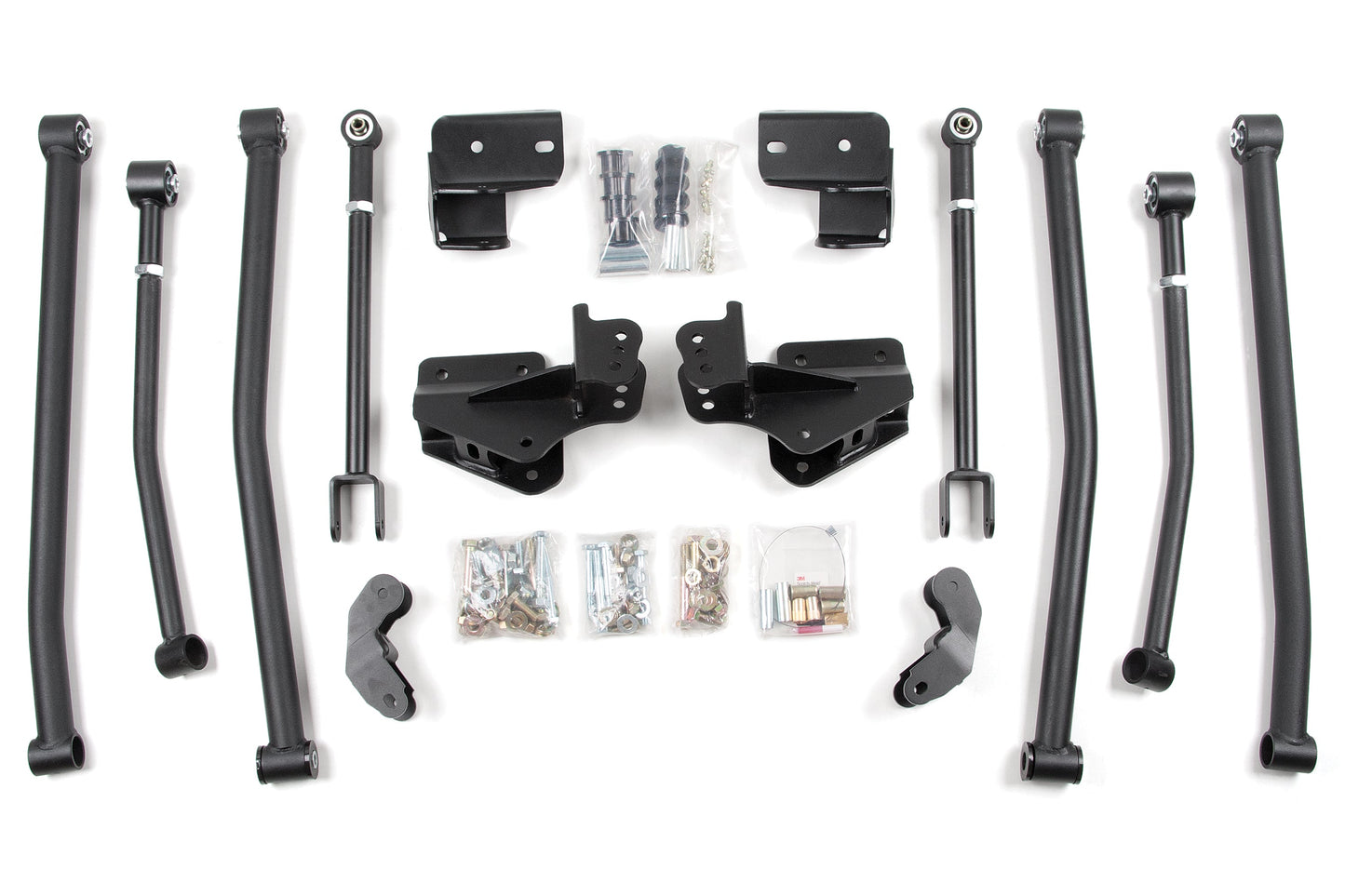 BDS Suspension Long Arm Conversion Upgrade - Fits 4-6 Inch Lift | Jeep Wrangler JK (07-18)