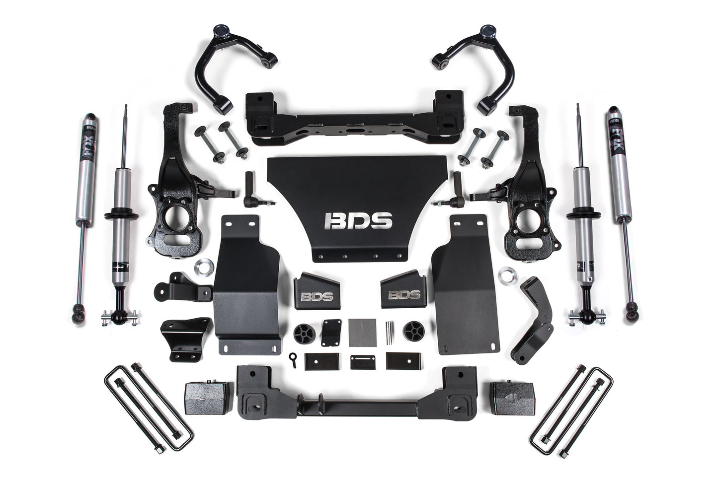 BDS Suspension 4 Inch Lift Kit | Chevy Silverado or GMC Sierra 1500 (19-24) 4WD | Gas