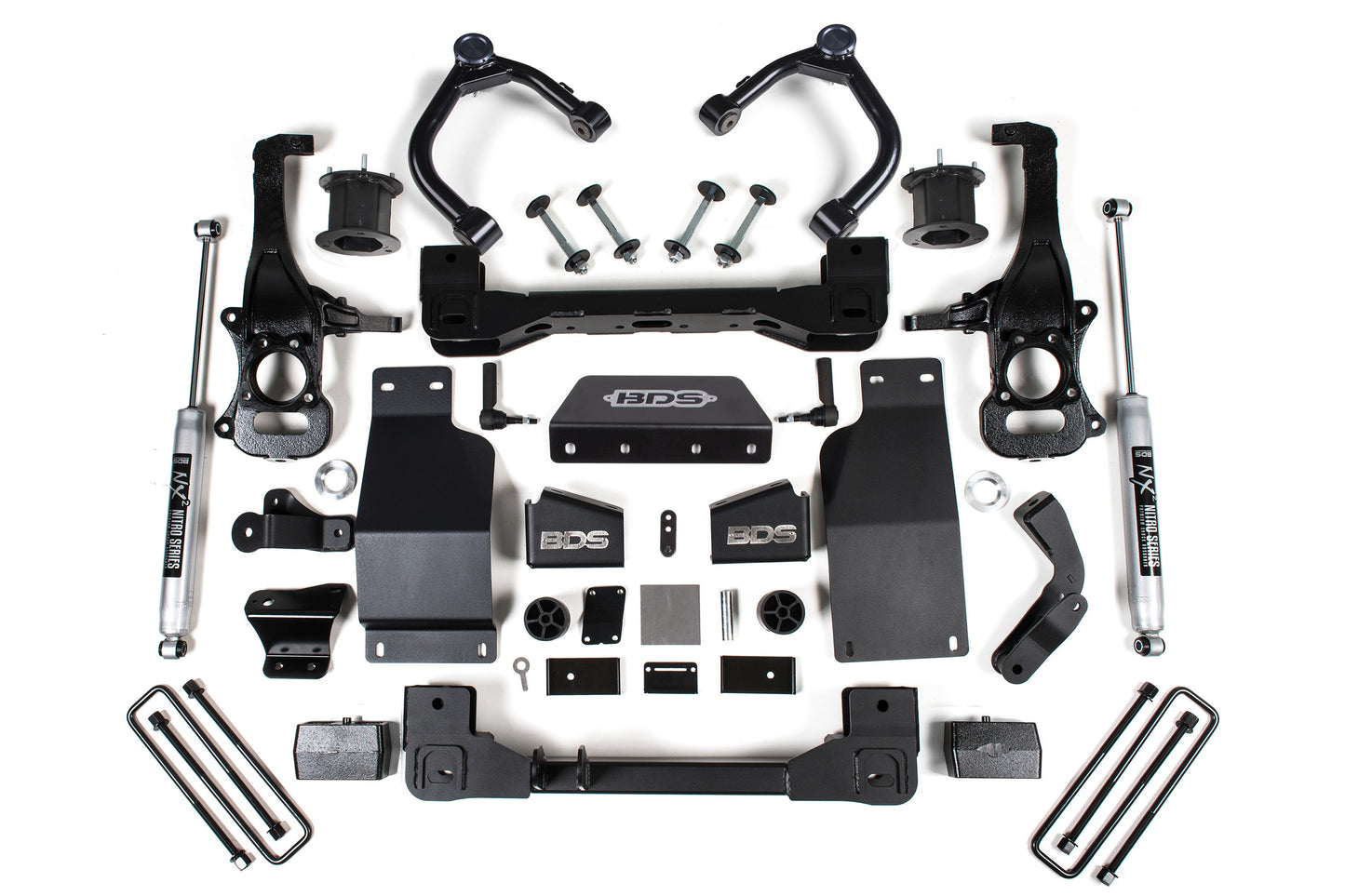 BDS Suspension 4 Inch Lift Kit | Chevy Silverado or GMC Sierra 1500 (19-24) 4WD | Diesel