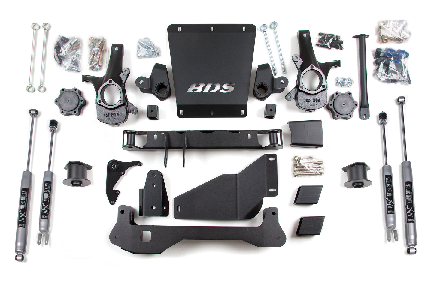 BDS Suspension 4 Inch Lift Kit | Chevy/GMC Avalanche, Surburban, Tahoe, or Yukon 1500 (00-06) 4WD