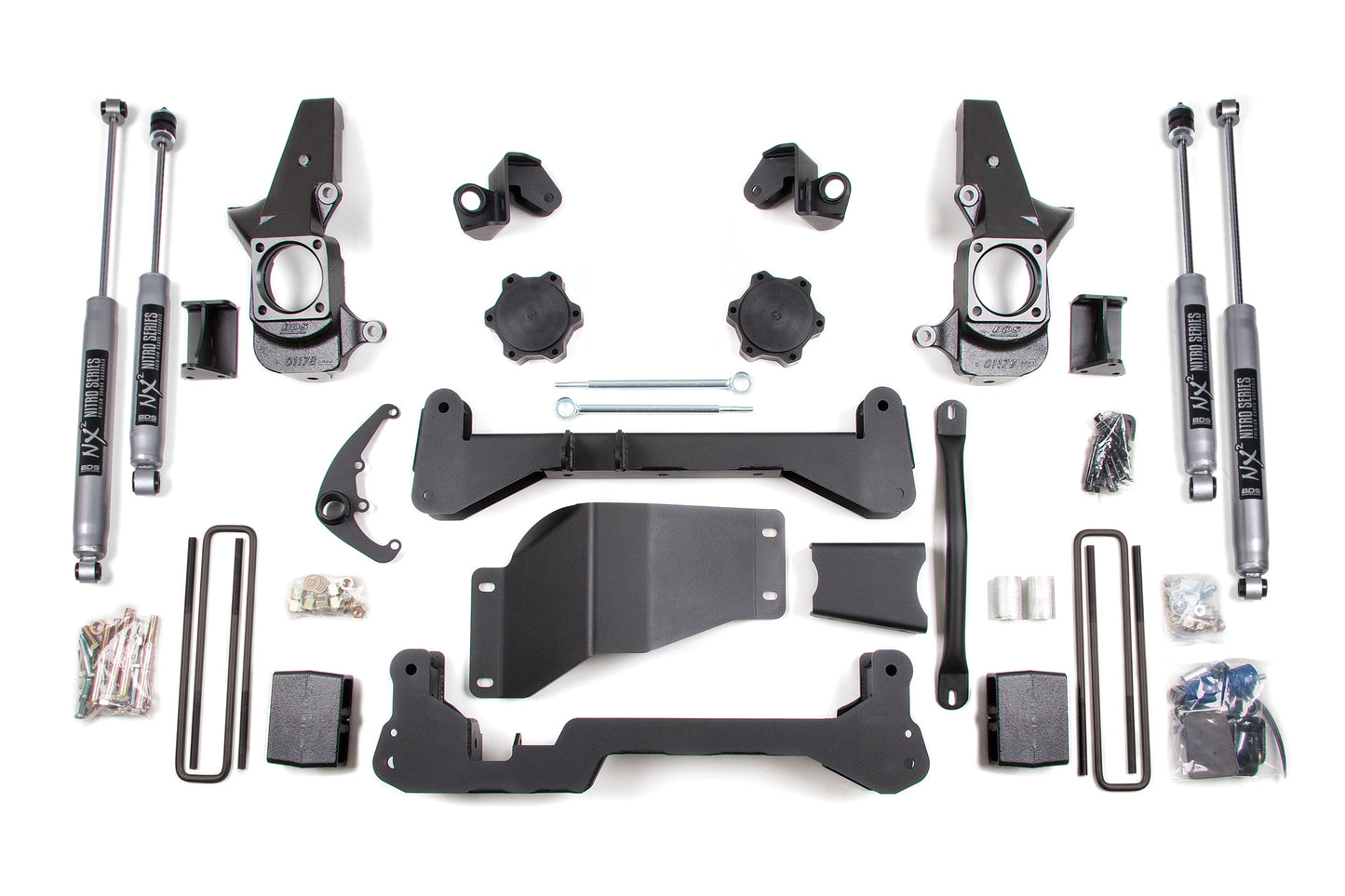 BDS Suspension 4.5 Inch Lift Kit | Chevy Silverado or GMC Sierra 2500HD/3500 (01-10) SRW 4WD