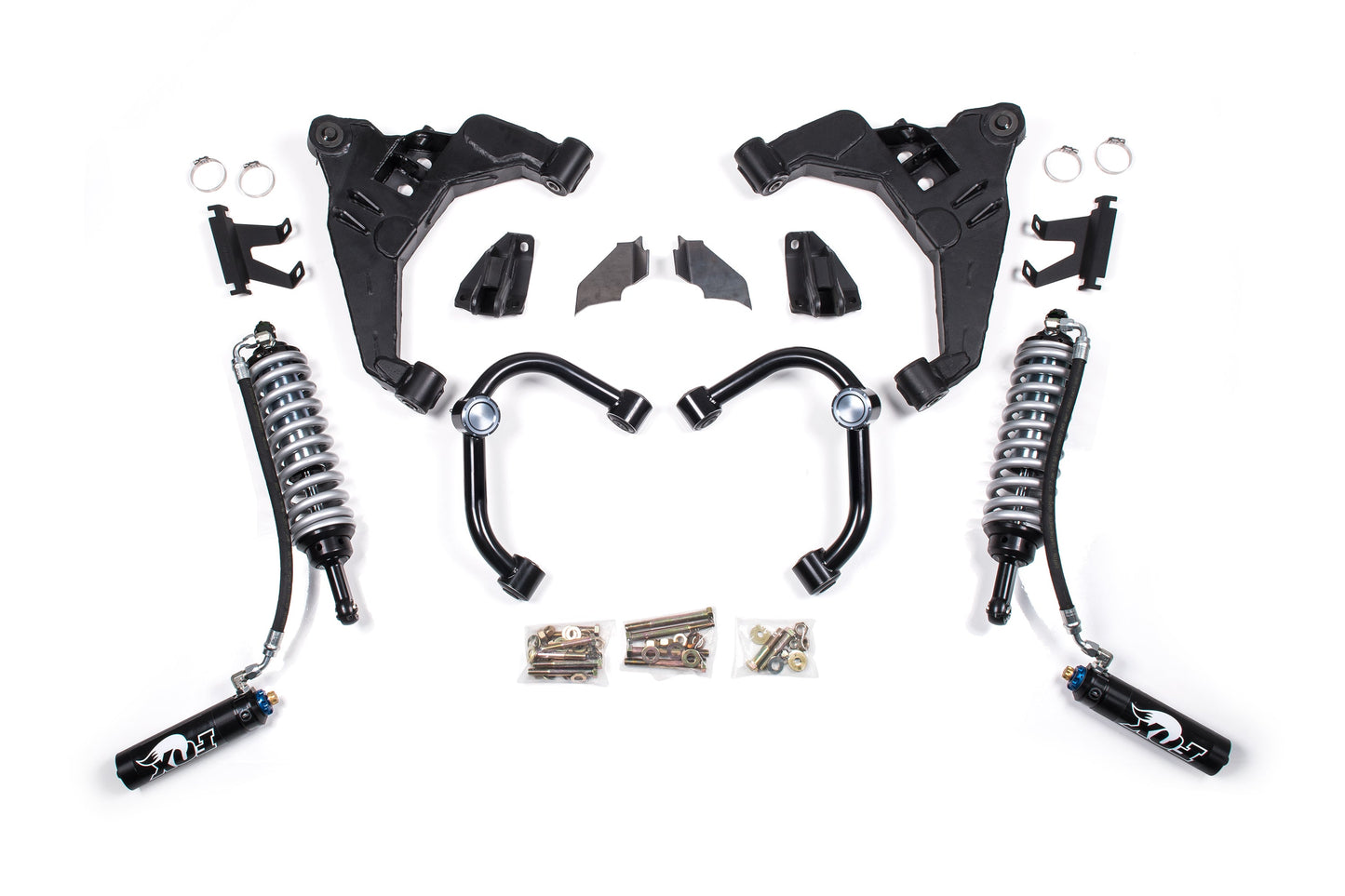 BDS Suspension FOX 2.5 Coil-Over Conversion Upgrade - 6.5 Inch Lift | Factory Series | Chevy Silverado or GMC Sierra 2500HD/3500HD (11-19) 4WD | Diesel - Trucks R Us