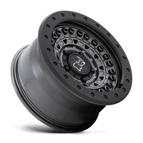 BARRICADE 17X8.5 5X5.0 71 GUN-BLK -18