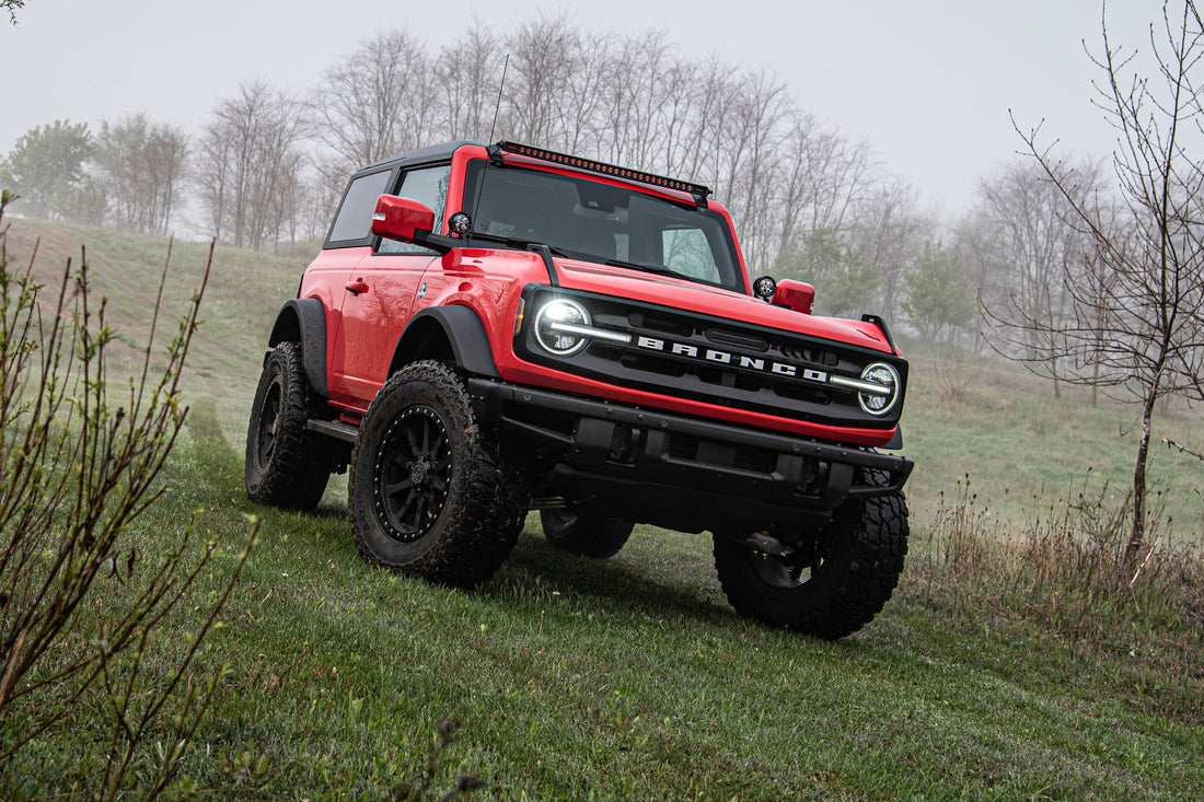 Zone Offroad 4 Inch Lift Kit | Ford Bronco (21-26) with Base Shock Package