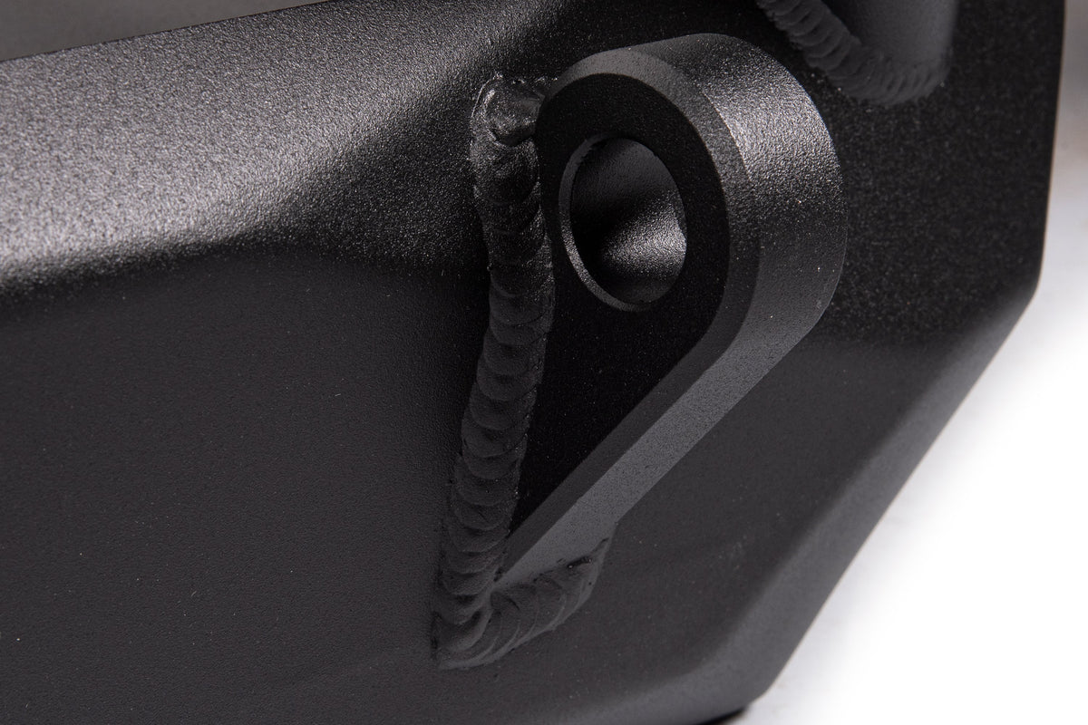 CrawlTek Pyro Stubby Front Bumper - Bull Bar | Jeep Wrangler TJ/YJ/CJ