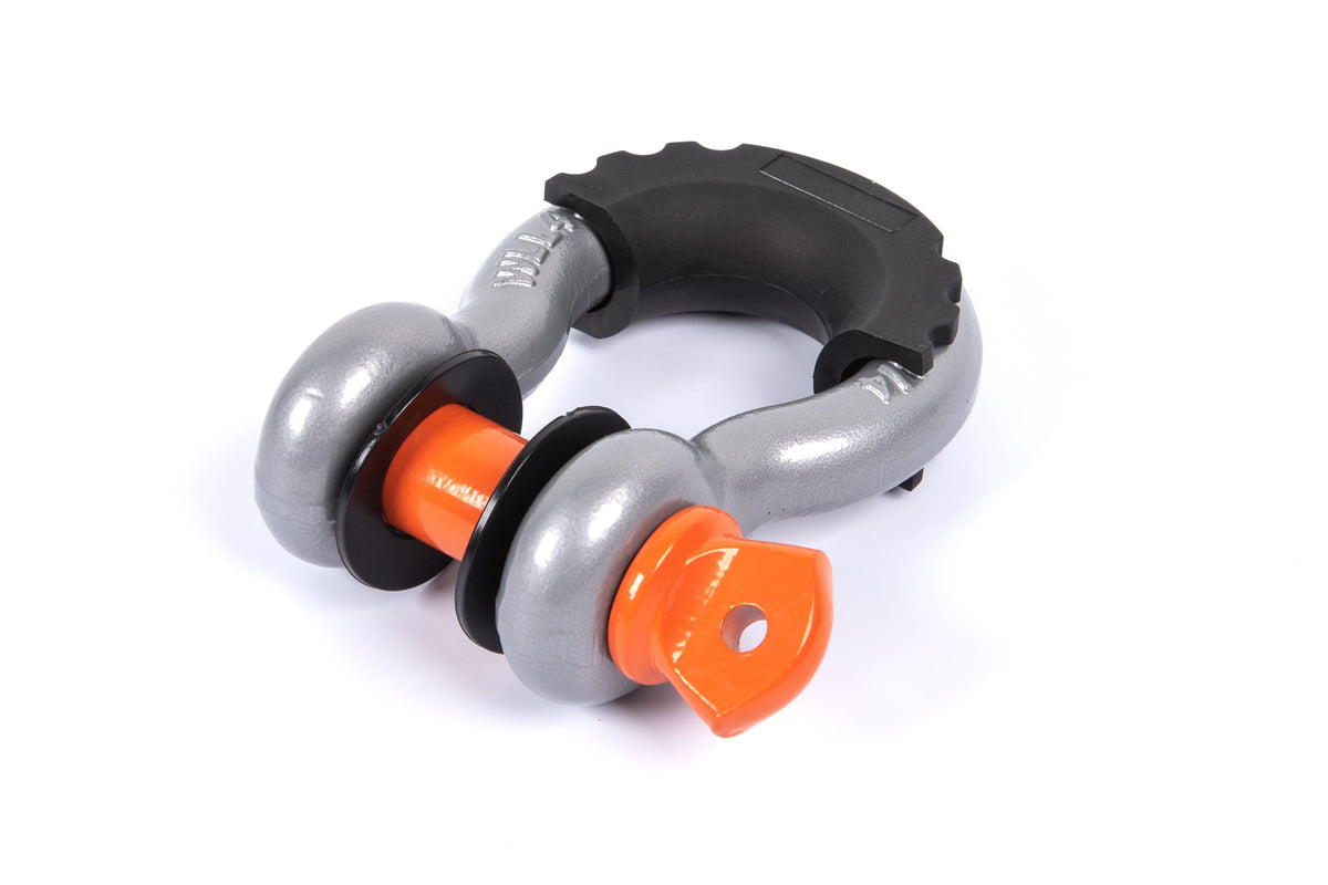 CrawlTek D-Ring Shackle with Isolator | 3/4-in