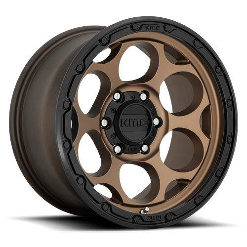KM541 17X8.5 6X5.5 M-BRZ BLK LP 00MM