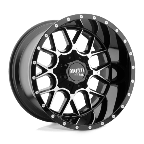 MO986 20X12 6X135/5.5 G-BLK MACH -44MM