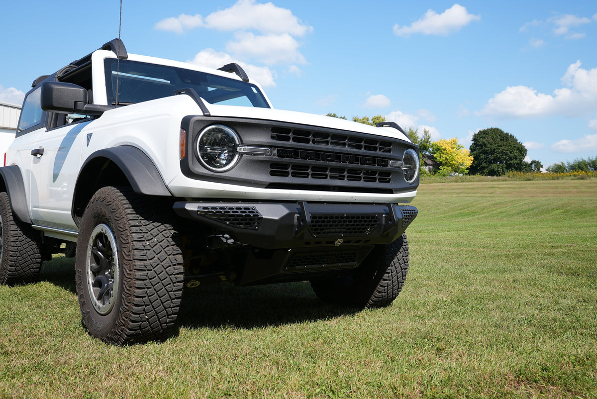 CrawlTek Blaze Front Skid Plate w/o Winch Mount | Ford Bronco (21-26)