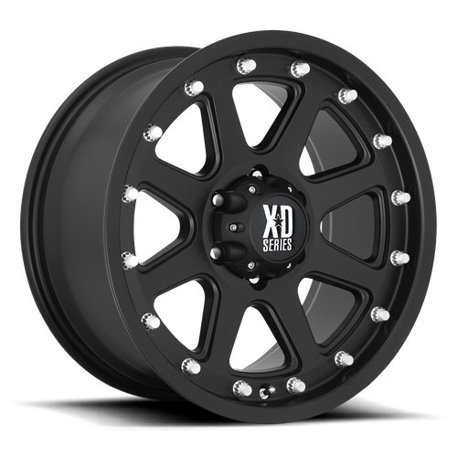 XD798 ADDICT 18X9 6X5.5 M-BLK +18MM