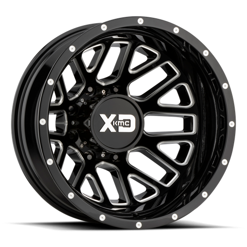 XD843 DRW 17X6.5 8X210 -155 GBLK-MILL DR