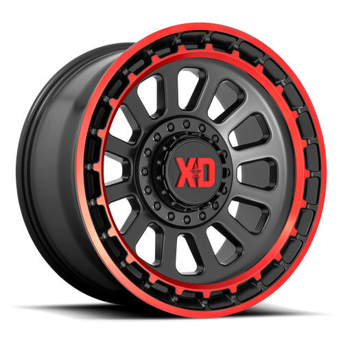 XD856 20X10 6X135/5.5 S-BLK MCH RTCC -18