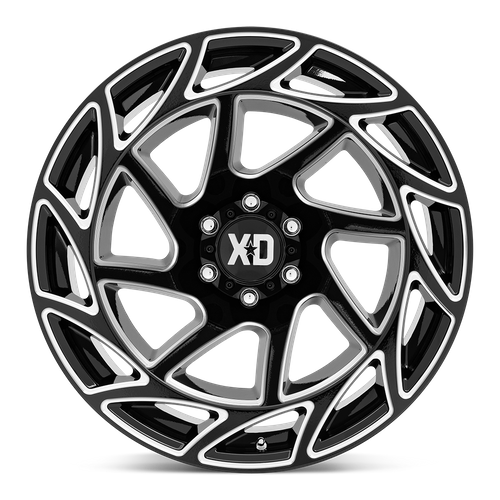 XD860 20X10 5X5.0 G-BLK MILL -18MM