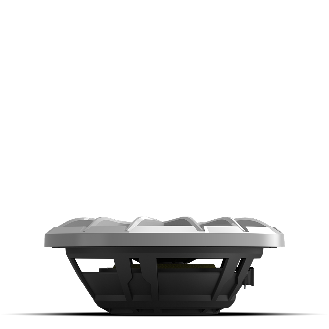 ZERO 12 S4 XZ-W | ZERO Series 12-inch 4Ω High-Output Sealed Enclosure Marine Subwoofer with White XZ Grille
