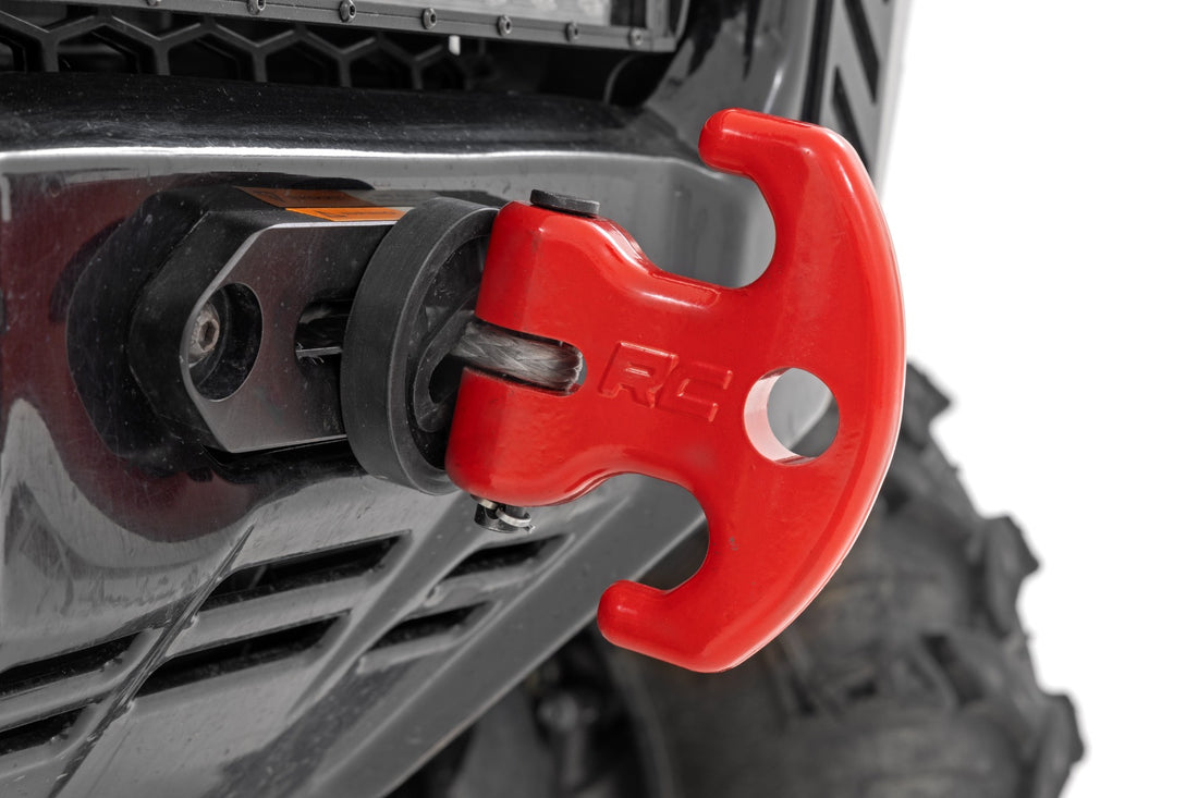 Rough Country UTV Multi-Functional Winch Cleat - Red
