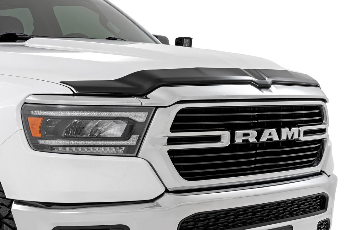 Rough Country Hood Protector | Ram 1500 2WD/4WD (2019-2026) - Gloss Black