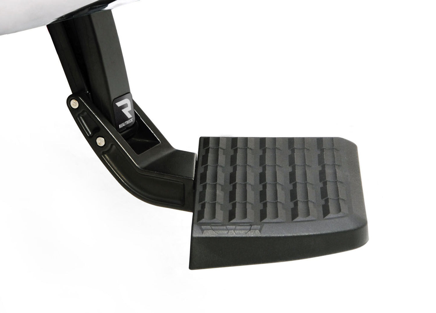 AMP Research 75313-01A BedStep Flip Down Bumper Step for 17-22 Ford F-250/350/450 (F450 will not work with the vibration dampner installed) - Trucks R Us