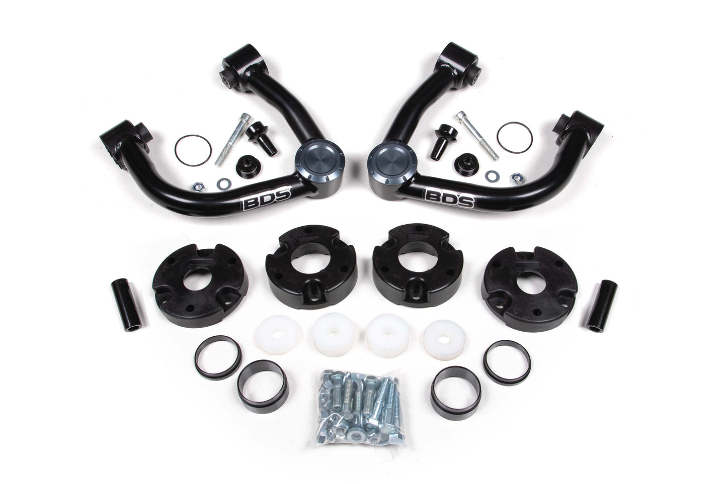 BDS Suspension (BDS023301) 2021-2026 Ford Bronco 2 Door 3" Suspension Lift Kit, 2" Rear, Spacer (Sasquatch Only)