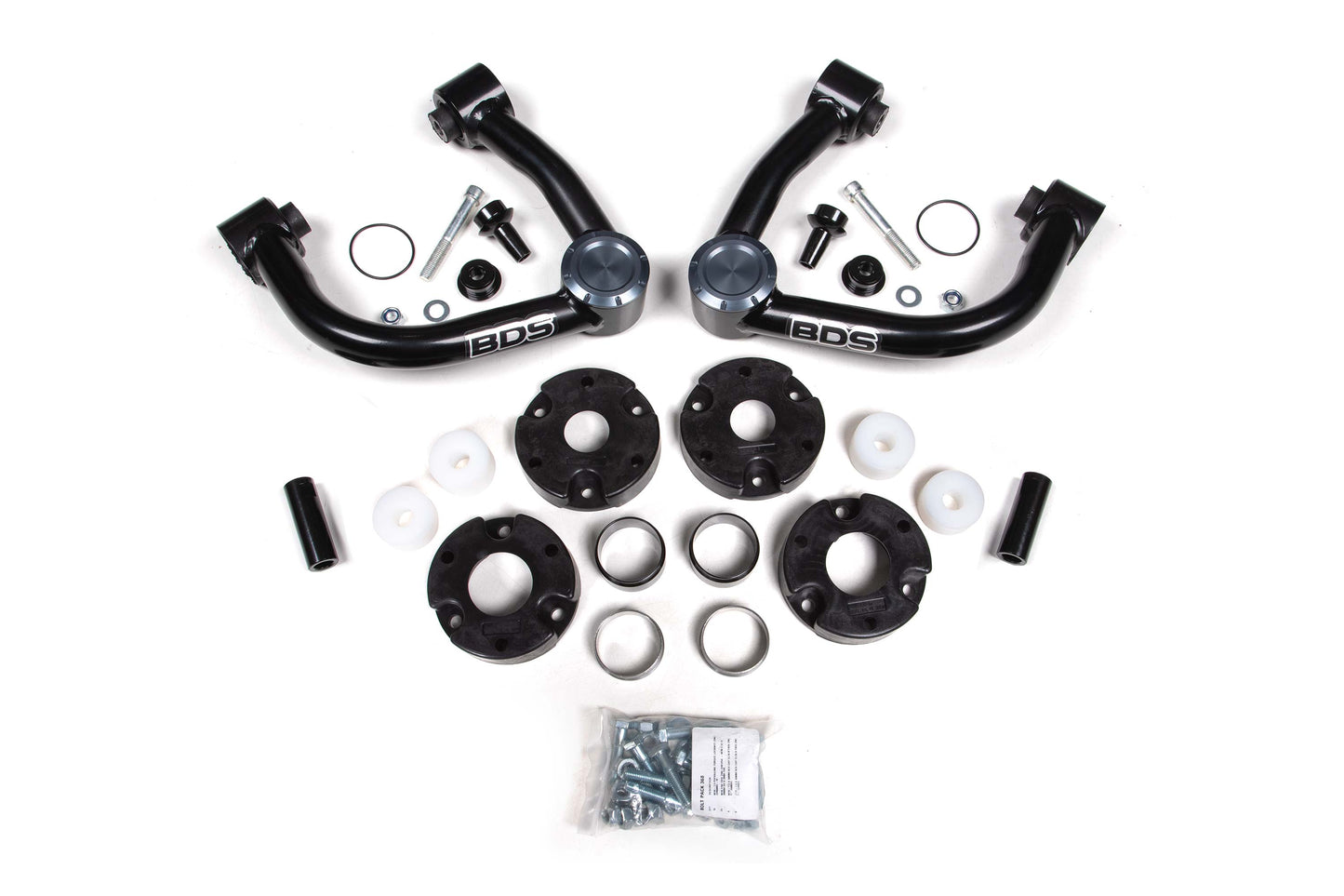 BDS Suspension (BDS023351) 2021-2026 Ford Bronco 2 Door 3.5" Suspension Lift Kit, 3" Rear, Spacer (Badlands (Non Sasquatch) Only)
