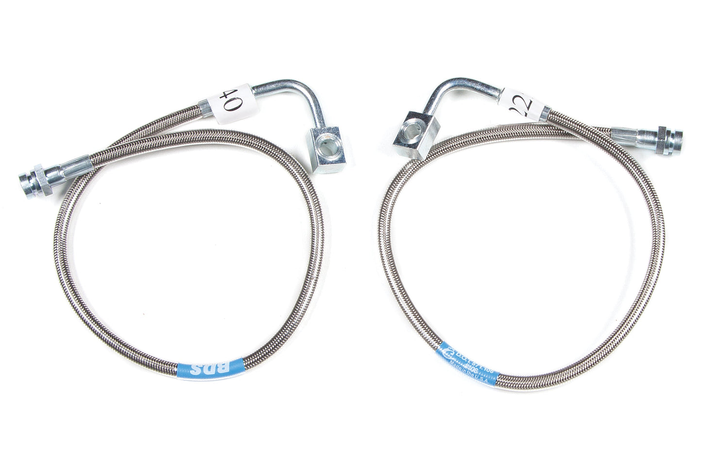 BDS Suspension (BDS104002) Jeep JK Front Stainless Brakelines