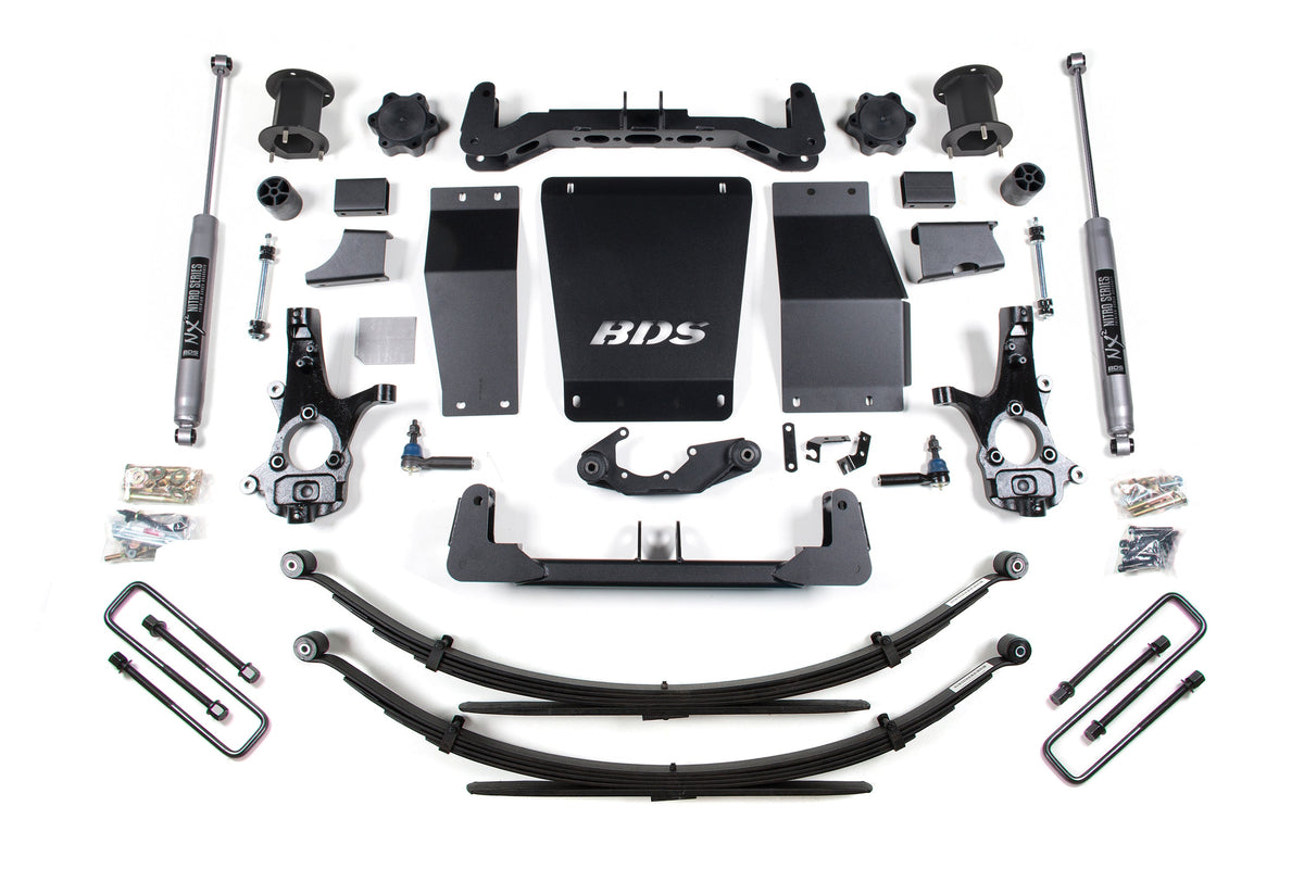 BDS Suspension 6.5 Inch Lift Kit | Chevy Silverado or GMC Sierra 1500 (14-18) 4WD